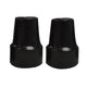 Set regatón negro 1,9 mm / 2 unidades
