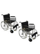 Pack 2 Silla de Rueda Sobrepeso Bariátrica Strong 51 cm