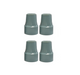 Set regatón gris 1,9 mm / 4 unidades