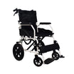 Silla De Ruedas De Transporte Geriatrica Ultra Liviana Gris