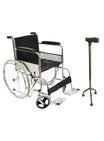 Pack Silla De Rueda Standard Eco + Bastón Ortopédico 3 Patas