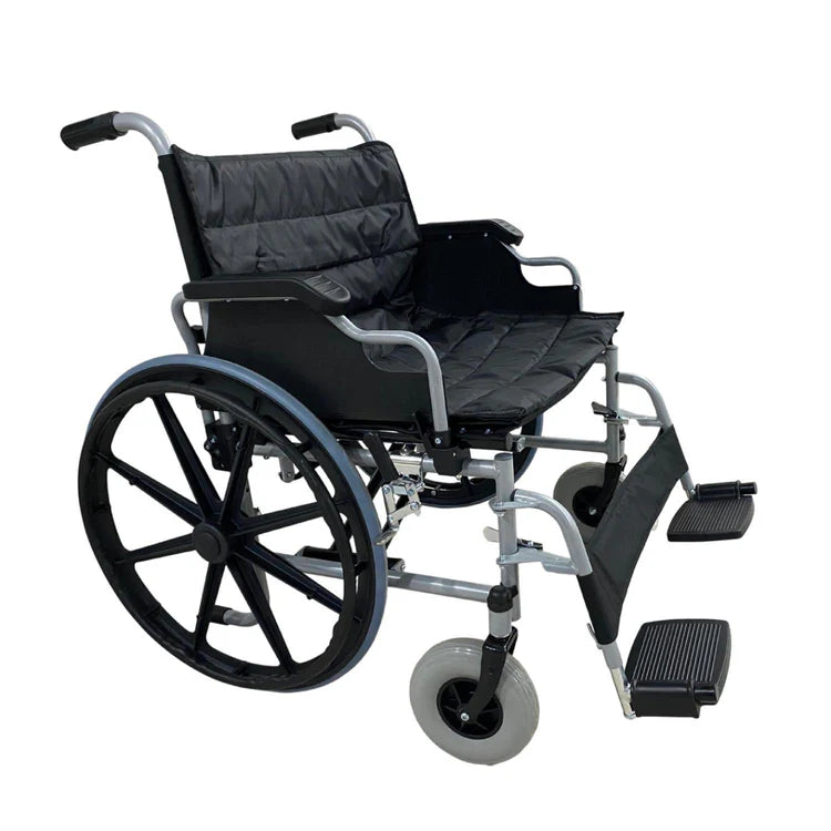 Silla De Ruedas Bariátrica Full Deluxe 60 cm - Reacondicionado