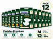Pack 12 Pañal Adulto Maxcare Premium Talla M - 96 Unidades