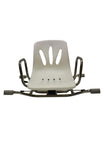 Silla Asiento De Baño Giratoria Acero Inoxidable