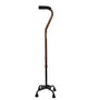 Baston 4 Patas Base Chica Bronce