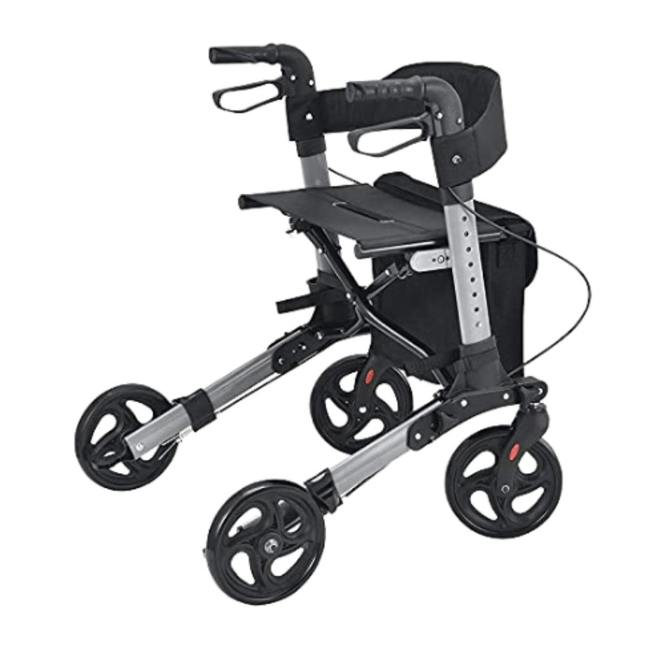 Andador Burro Ortopédico Roller 4 Ruedas Plegable Deluxe