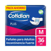 Pañal Adulto Cotidian Plus 36 Unid M