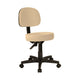 Piso Taburete Consulta Medica Con Respaldo - Beige