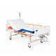 Cama Clínica Manual 2 Pos Plus + Colchón 10cm + Topper