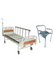 Pack  Cama Clínica Manual 2 Posiciones + Baño Portátil