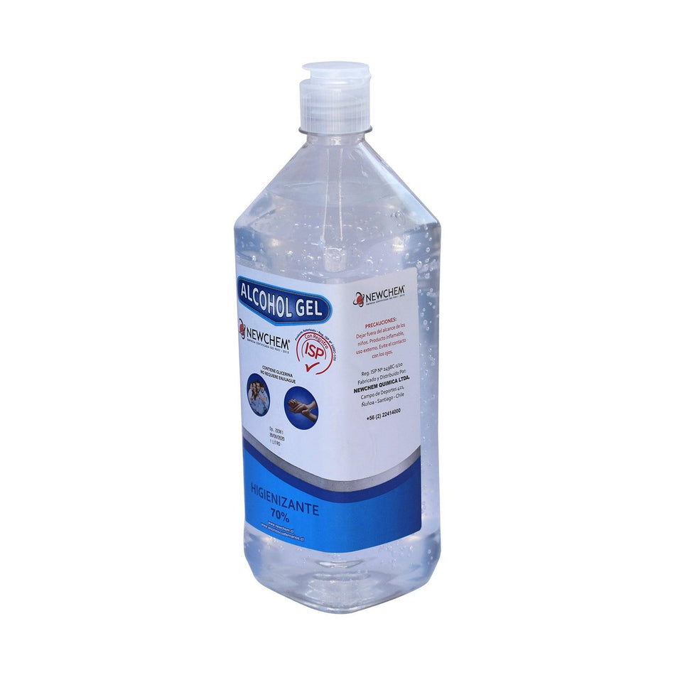 Alcohol Gel Newchem 70% - Botella 1 Litro