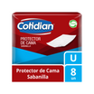Sabanilla Protector De Cama Cotidian 8 Unid