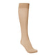 Calcetín De Compresión Rodilla Punta Cerrada Beige 15-20 L