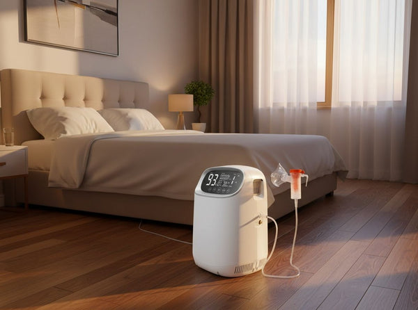 Oxígeno y respiración en casa