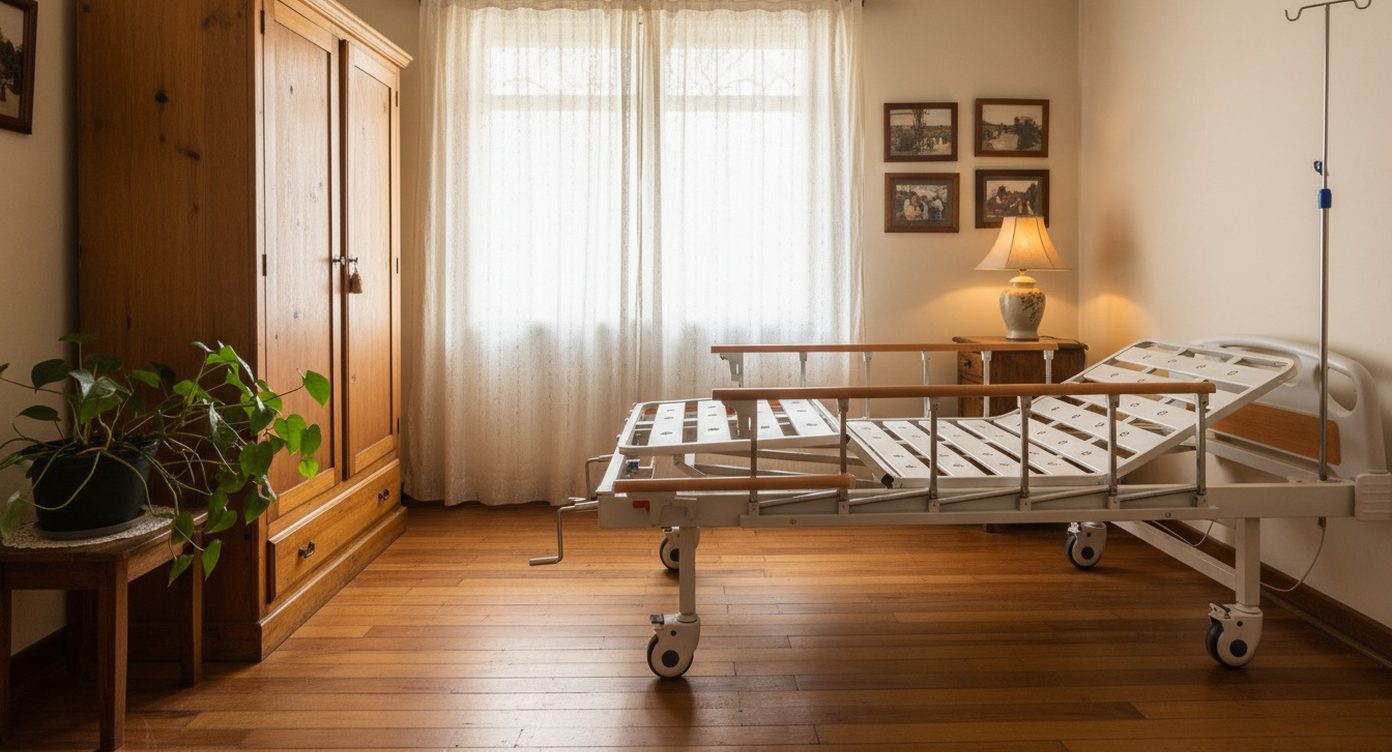 Camas clínicas: Para que tu papá vuelva a casa con todo listo 